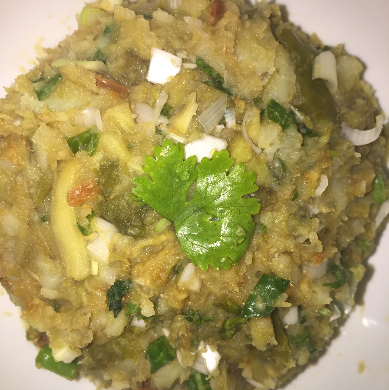 拌茄子土豆泥