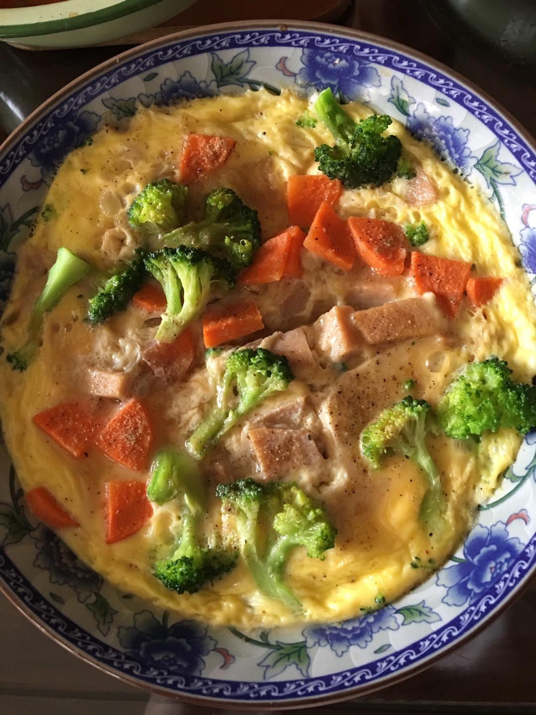 五分钟鸡蛋豆腐羹（附盒装豆腐脱模大法！）