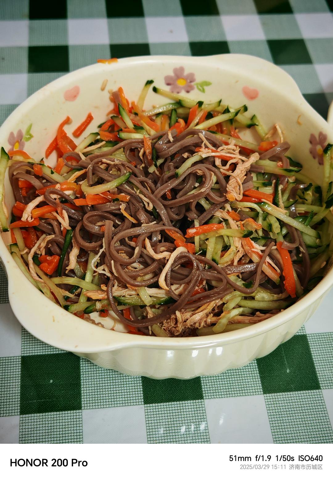 三色荞麦面
