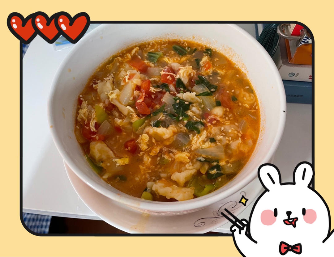 疙瘩汤：我不允许你不会做的快手菜！营养又美味