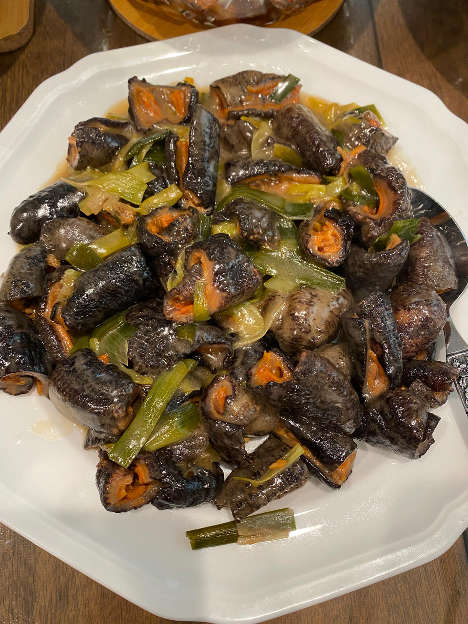 葱爆海参【最正宗的做法】