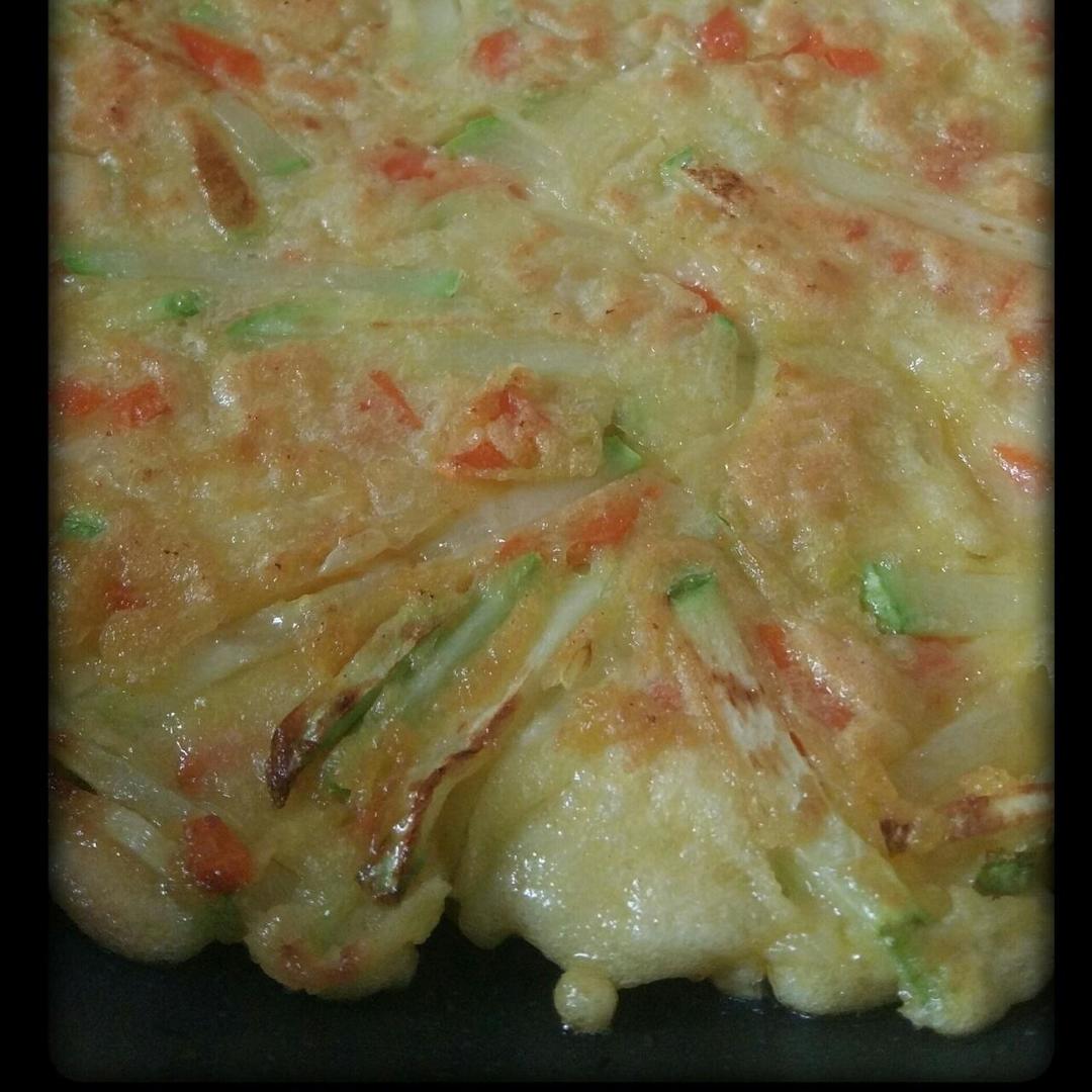 韩式蔬菜饼的做法