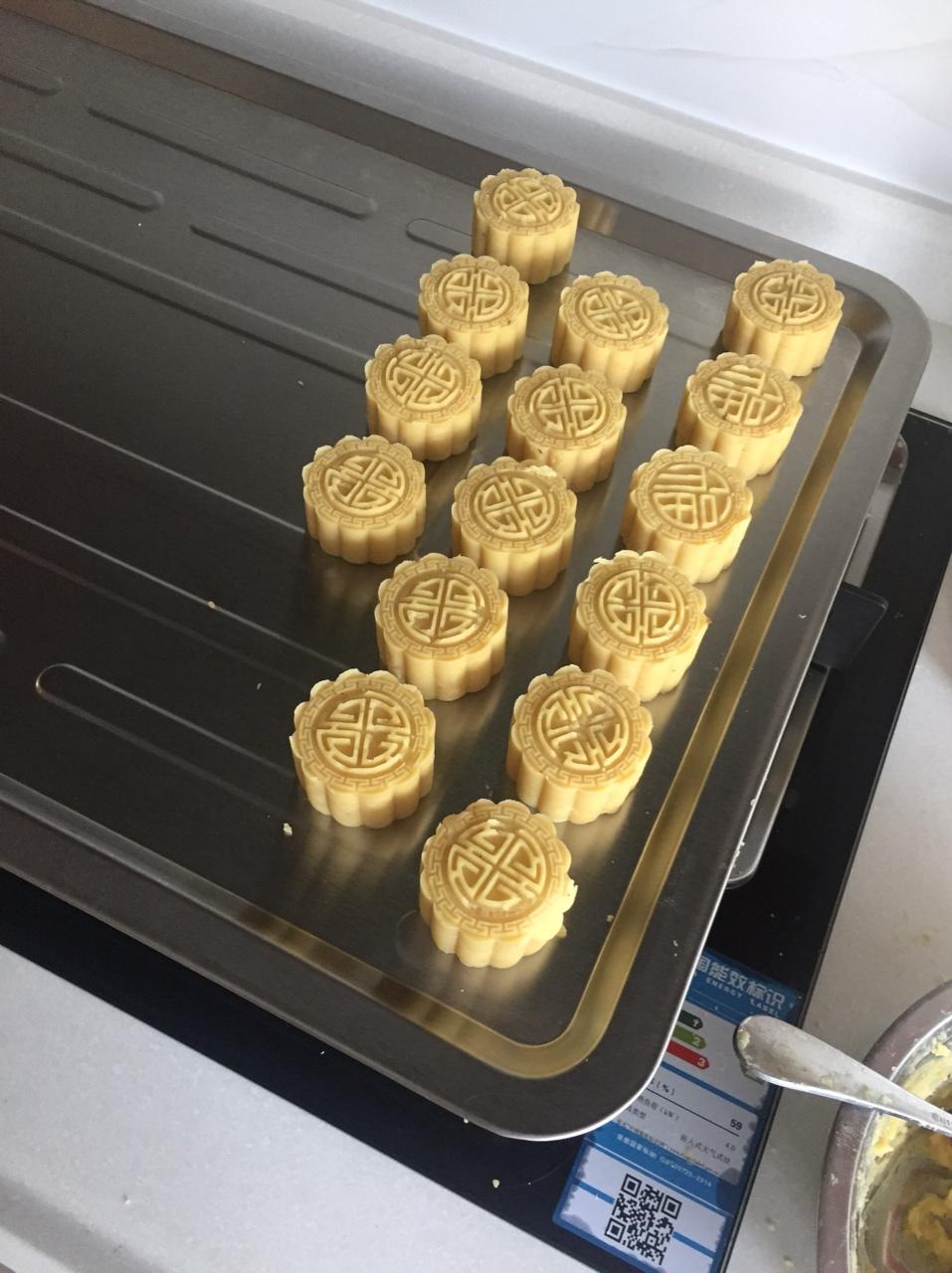 奶香绿豆糕