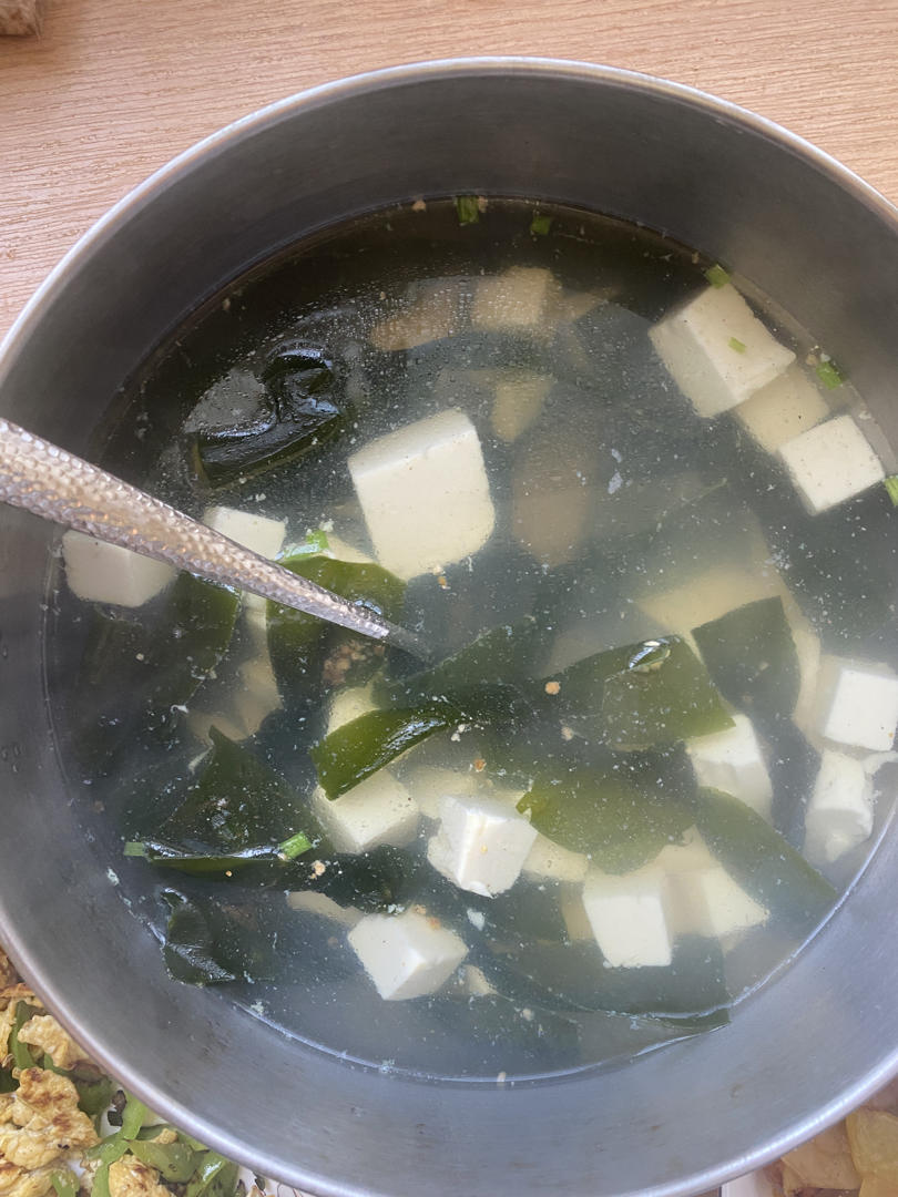 排油减脂海带豆腐汤