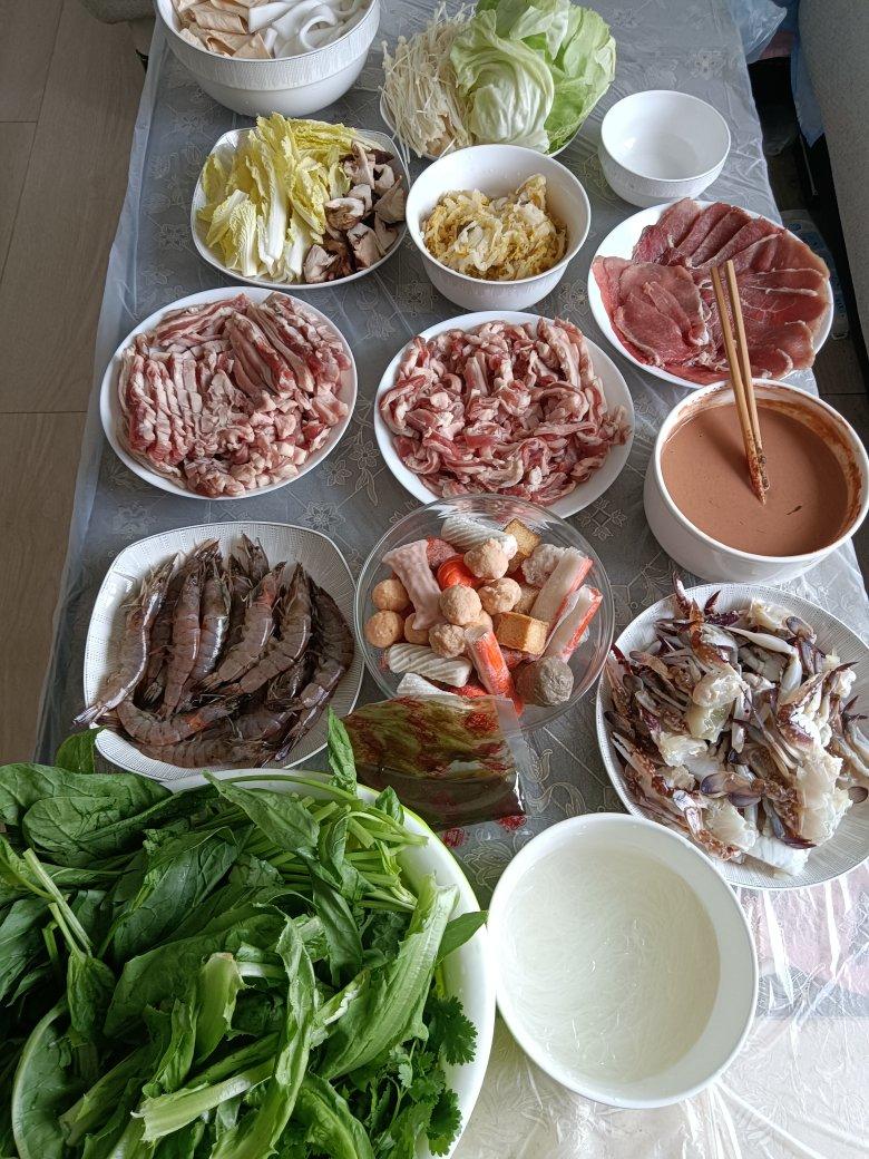 kiss疯做的火锅配菜