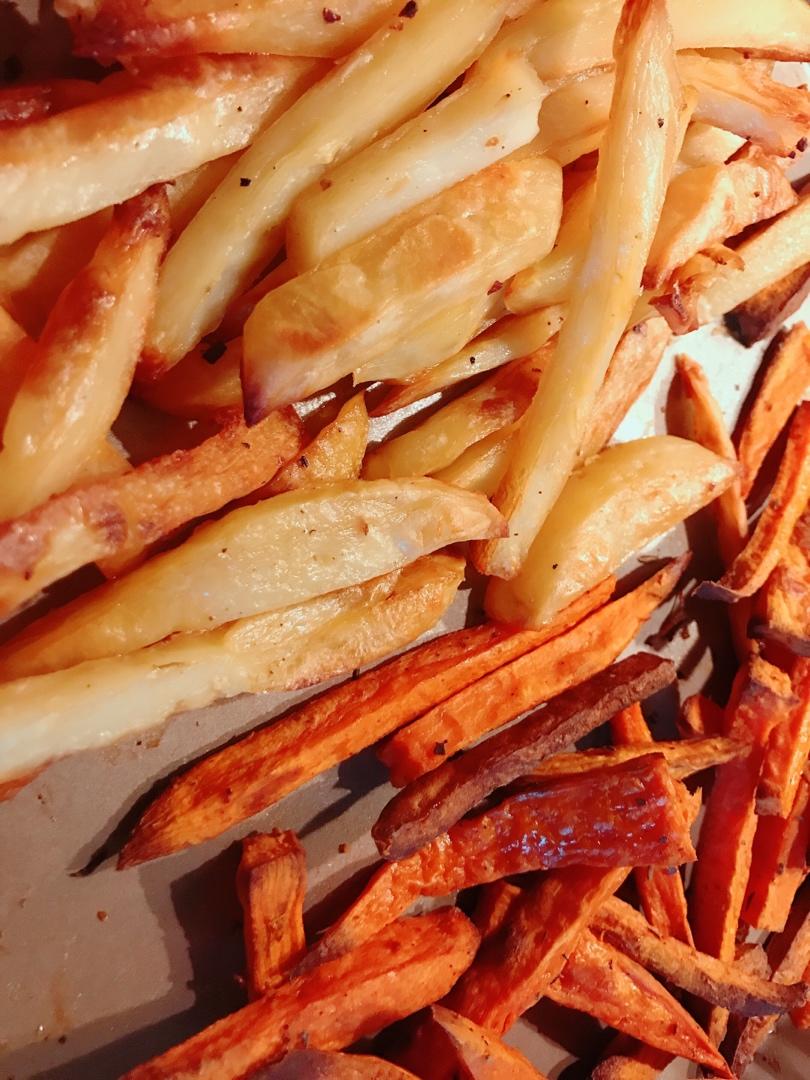 【健康三餐】香草烤红薯条