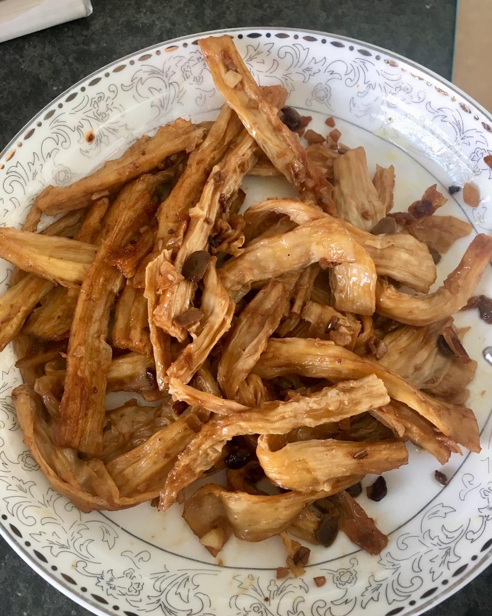 自制腐竹辣条
