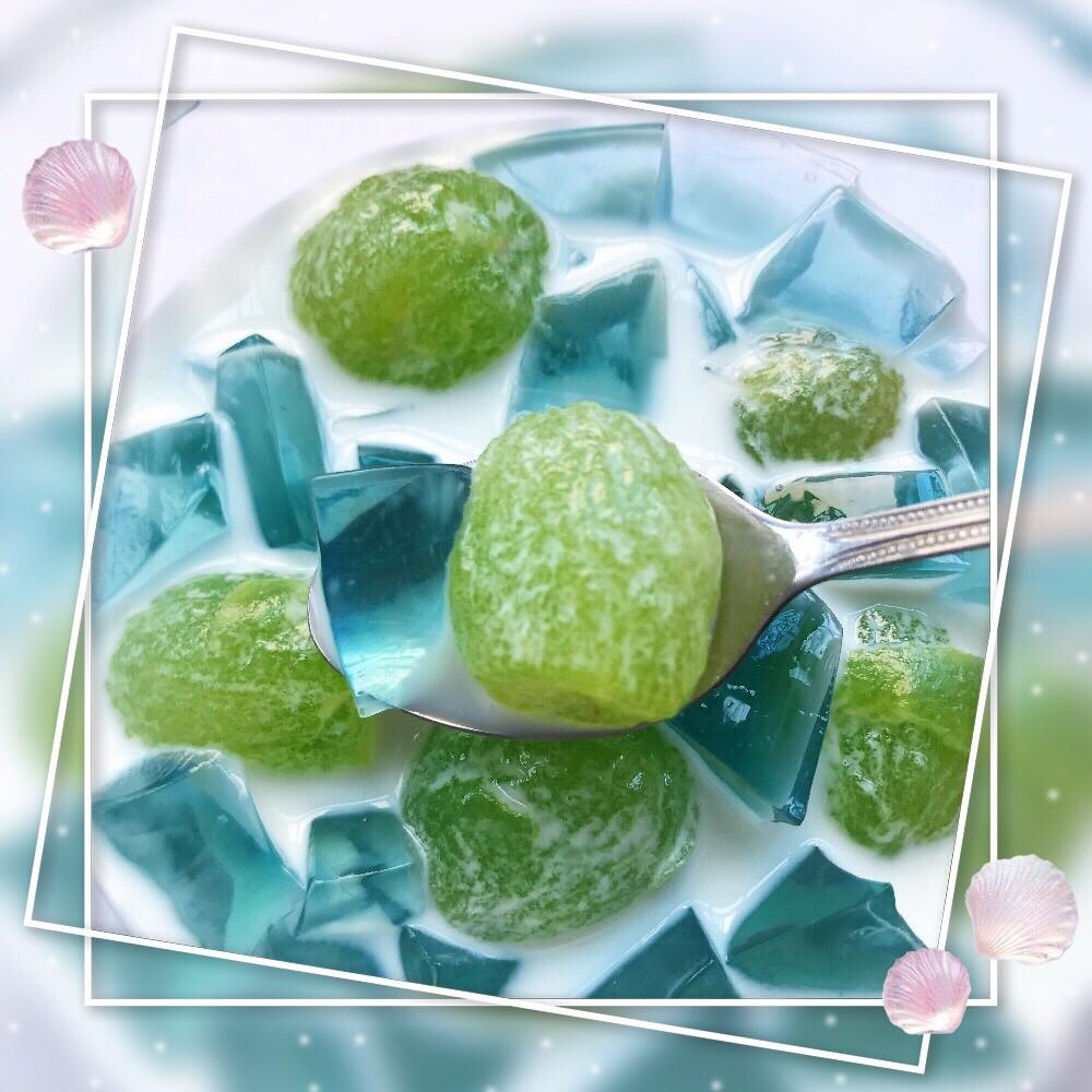 🔥吃一次就爱上❗️碟豆花梦幻凉粉❗️