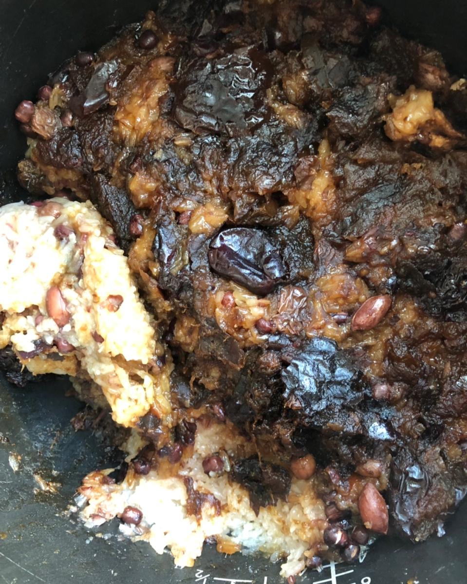 红枣红豆花生甜糯米饭(电饭煲版甑糕)