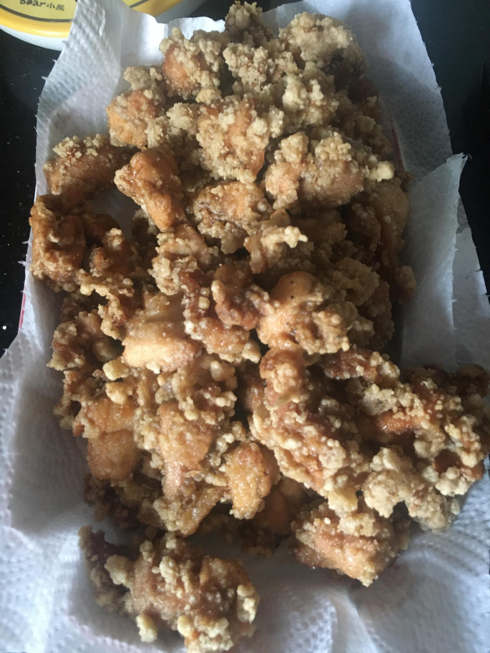 真正的鸡米花是不裹面包糠的（转）