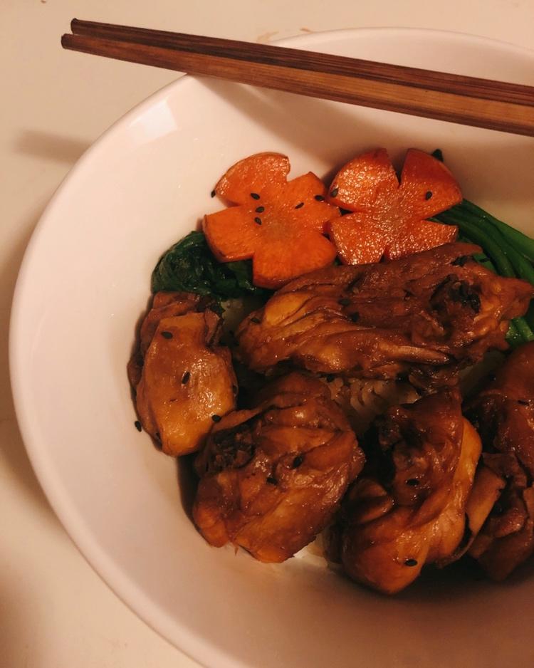 照烧鸡腿饭