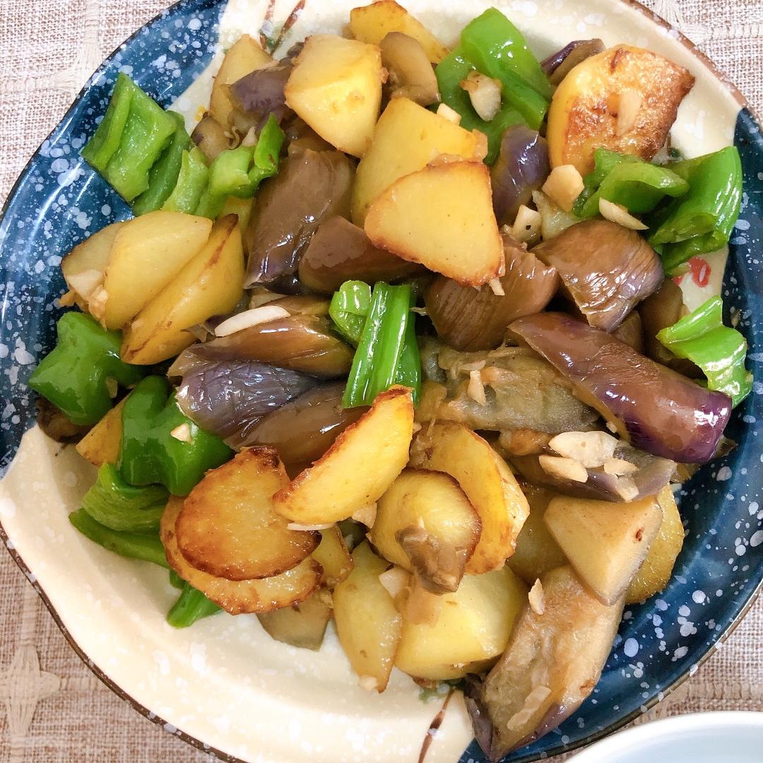 地三鲜（免油炸版）