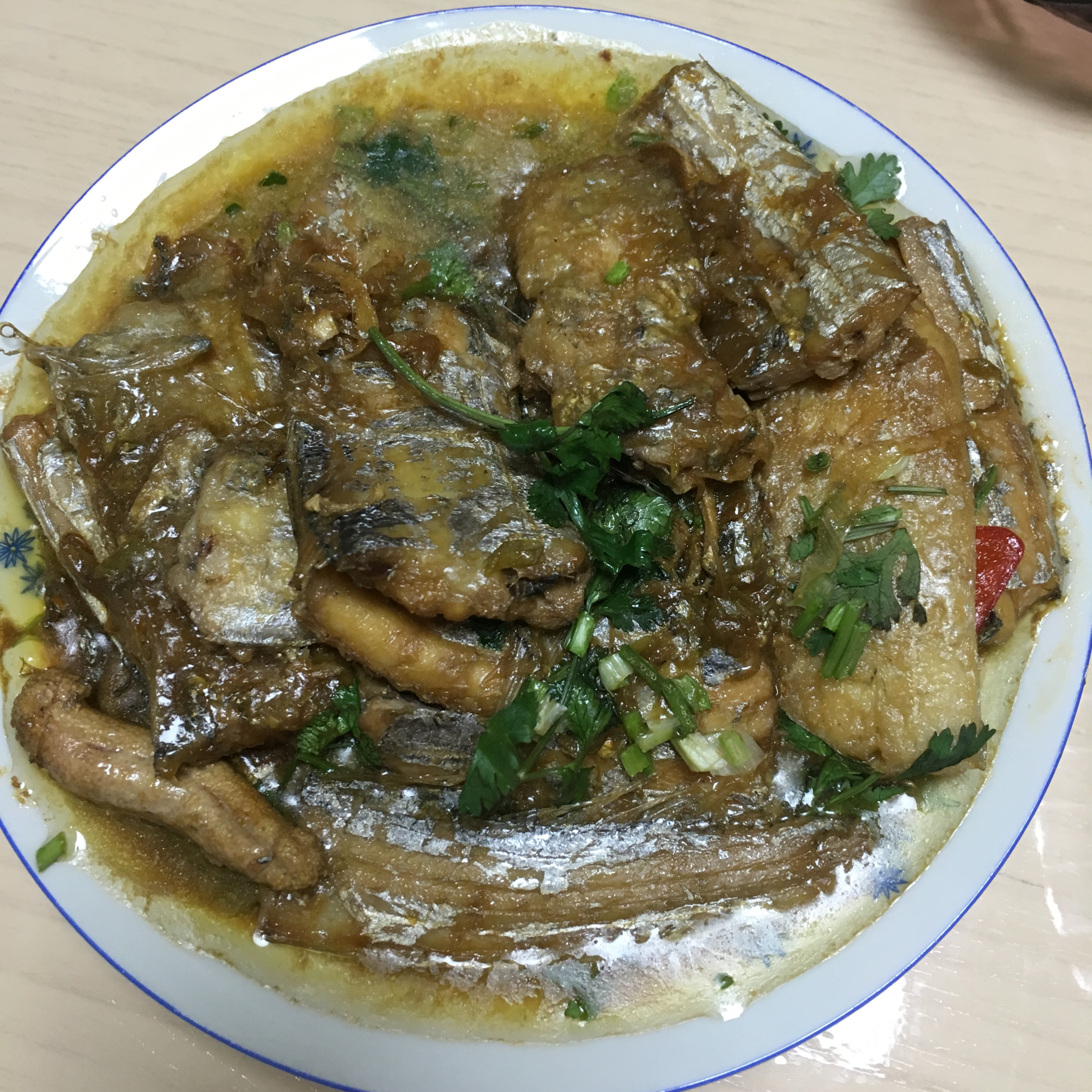 红烧带鱼（少油版）