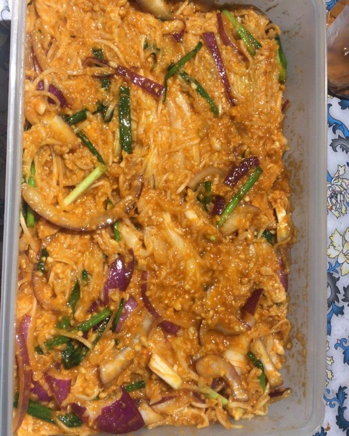韩式泡菜（辣白菜）