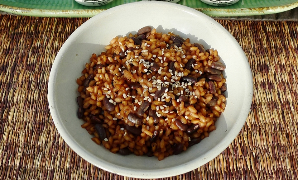 小寒饭：小寒红豆糯米饭（2-3人量）