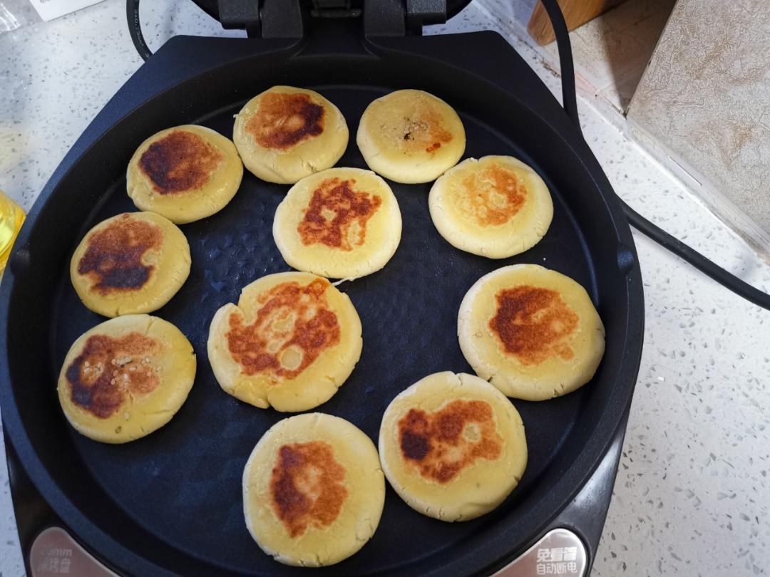 🔥🔥超级柔软又拉丝的奶香红薯芝士糯米饼