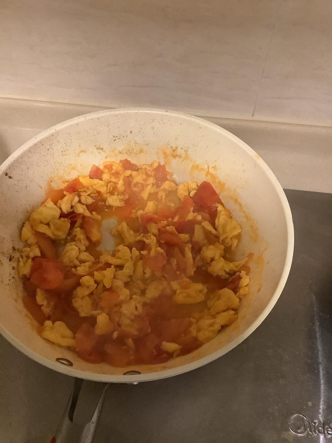超嫩滑的番茄炒蛋