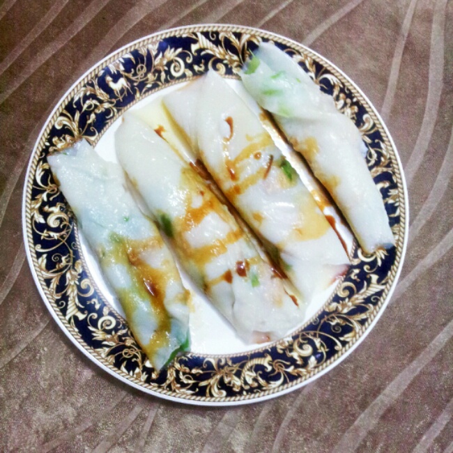爽口嫩滑，晶莹剔透粤式肠粉——在家自己做拉肠