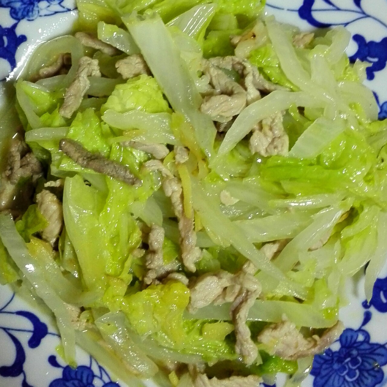 五花肉炒大白菜