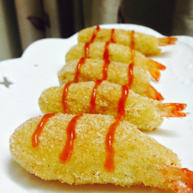 鲜虾可乐饼