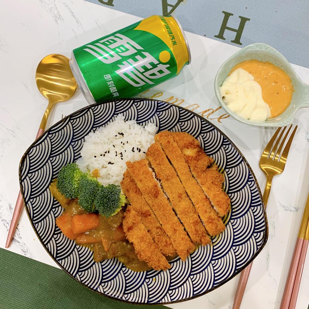 炸猪排咖喱饭