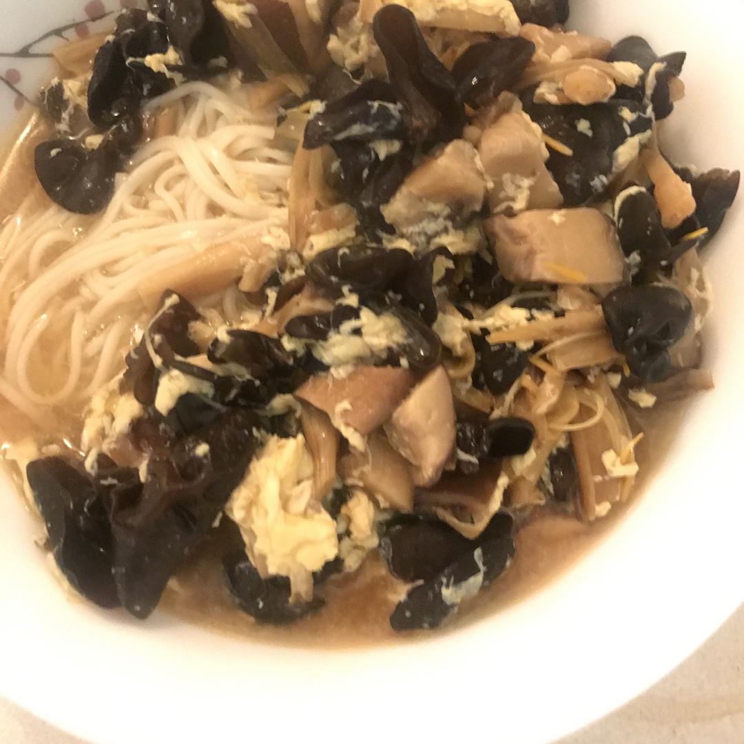 打卤面之鸡蛋卤 巨费面条的