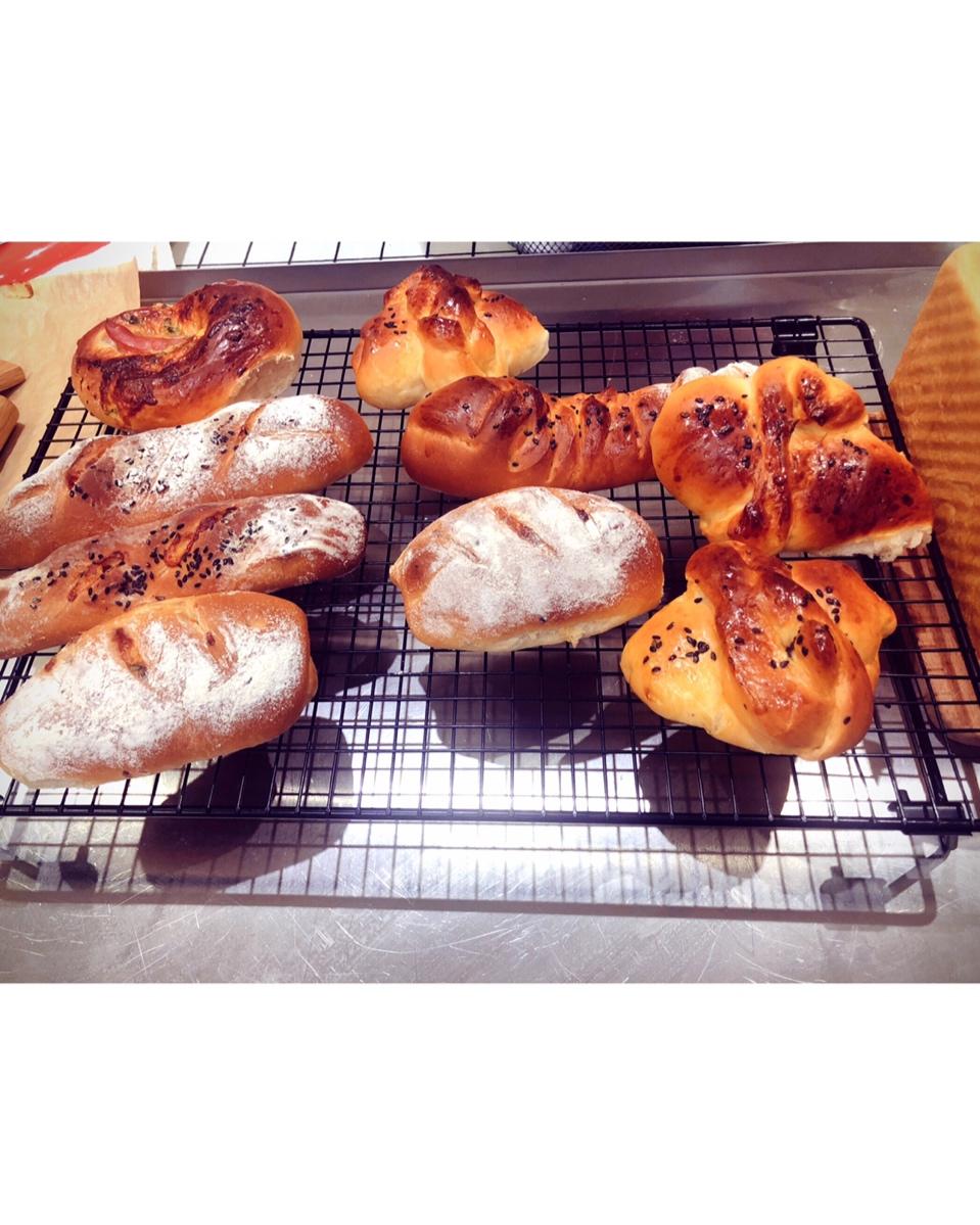 香肠（培根）芝士面包-老面版