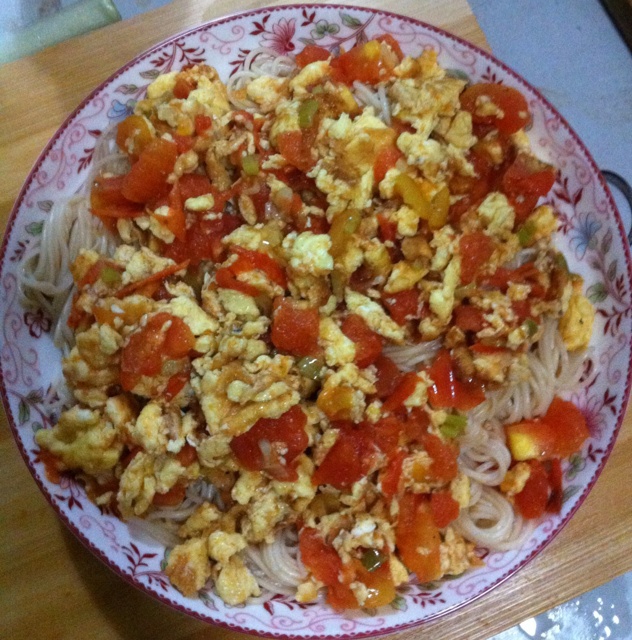 西红柿鸡蛋打卤面