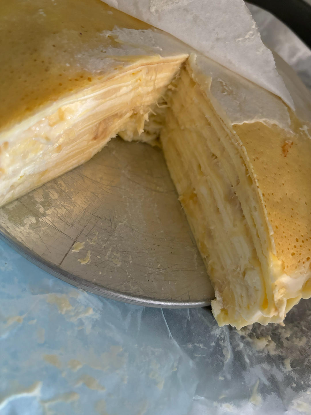 榴莲千层蛋糕｜超满足｜层次丰富｜治愈系