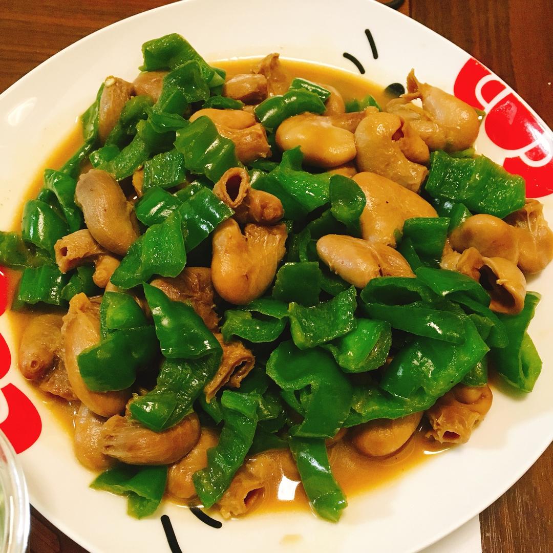 尖椒爆鲜鱼肚