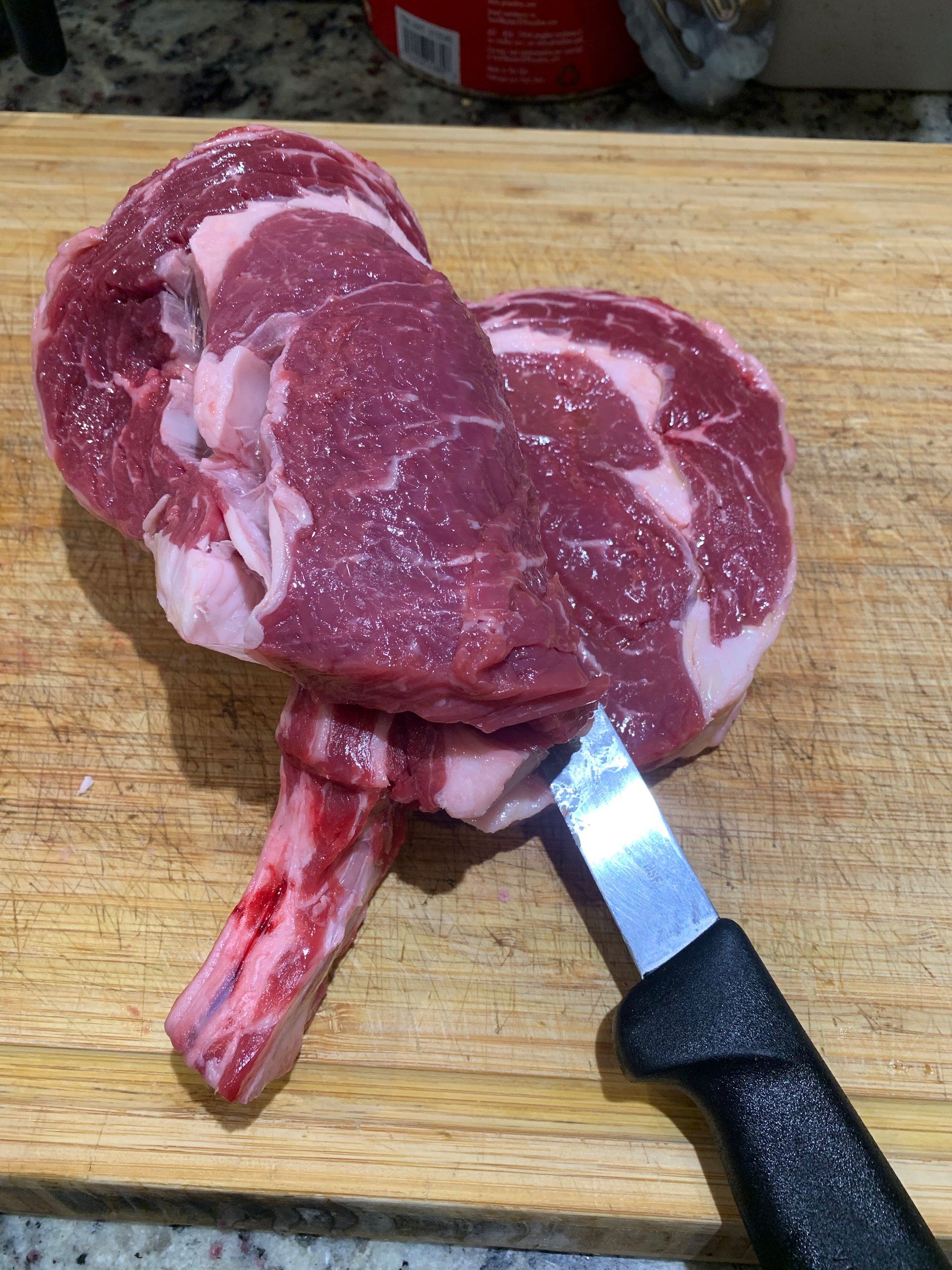 RIB steak小肉眼牛肋排的腌制与作法的做法 步骤2