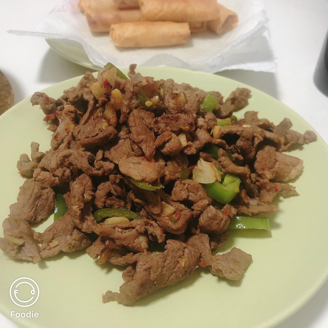 葱爆羊肉-2019年夜饭【曼食慢语】