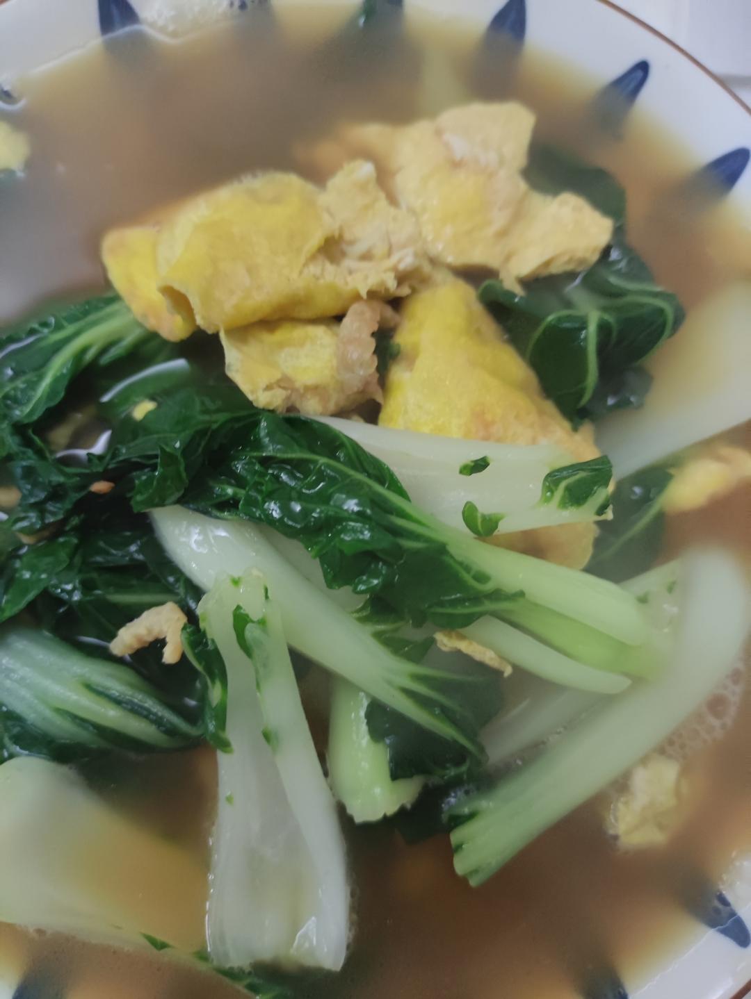 上汤奶白菜