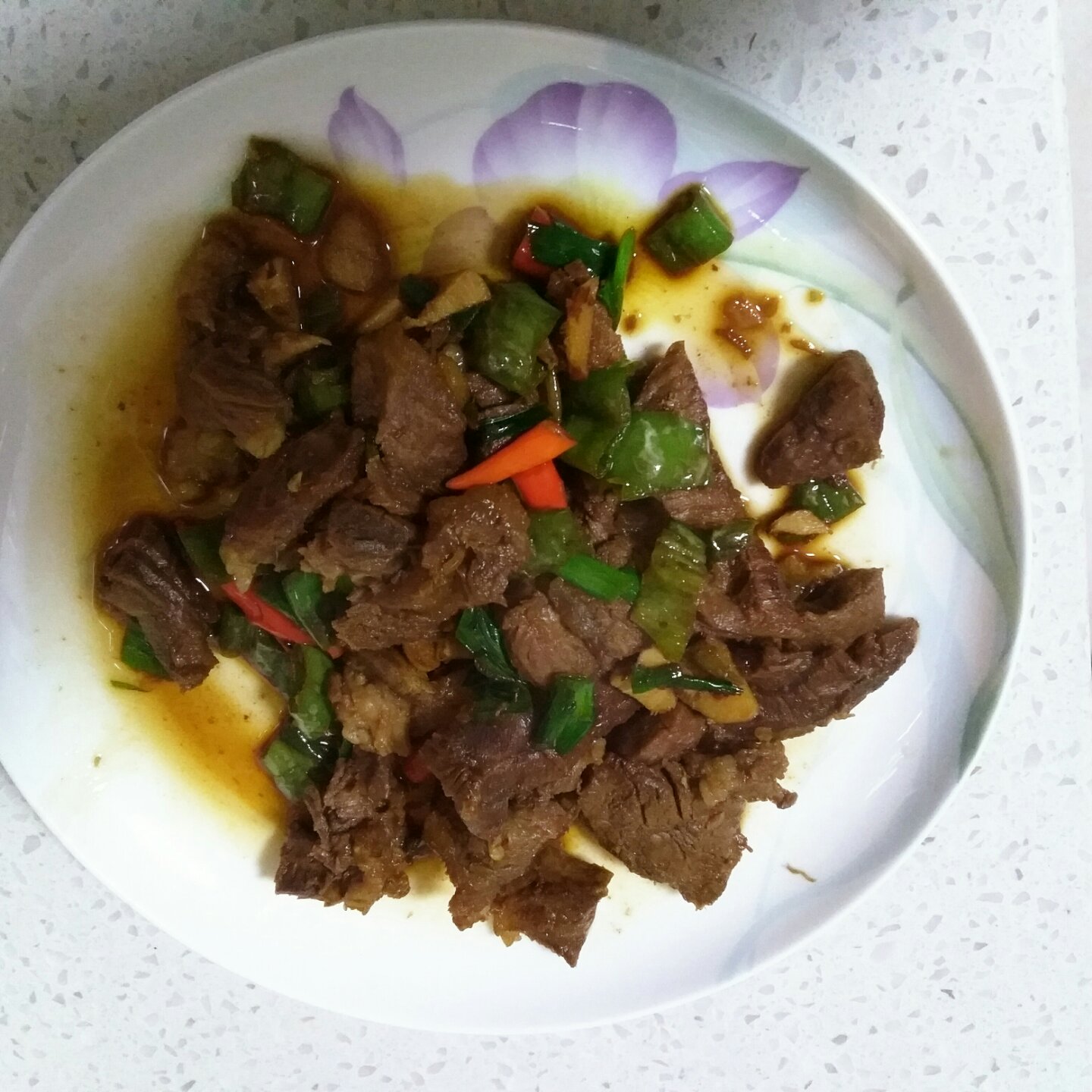 回锅牛腱肉