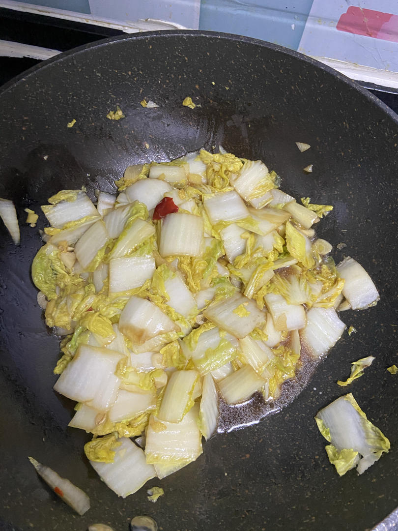 5分钟快手菜❗️巨下饭的酸辣娃娃菜，酸辣开胃❗️