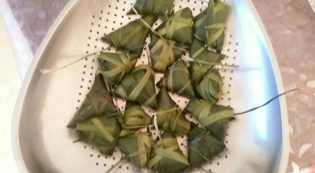 简单红豆小粽子