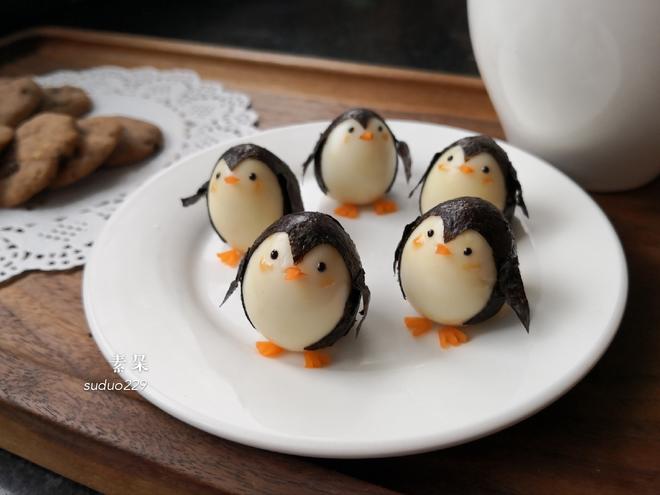 儿童创意餐：卡通企鹅鹌鹑蛋的做法