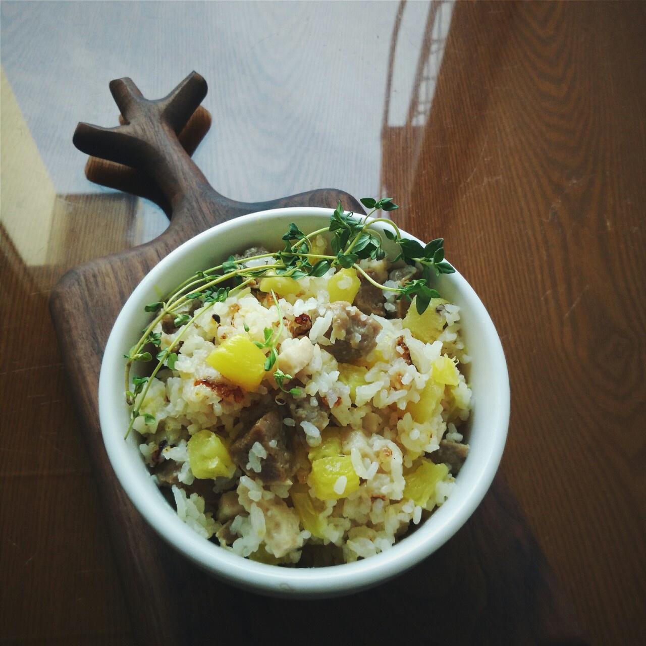 电饭锅菠萝饭