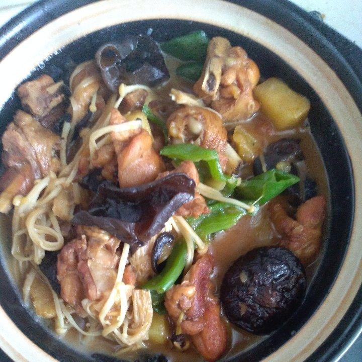 绝对秒杀外面馆子味道的黄焖鸡！