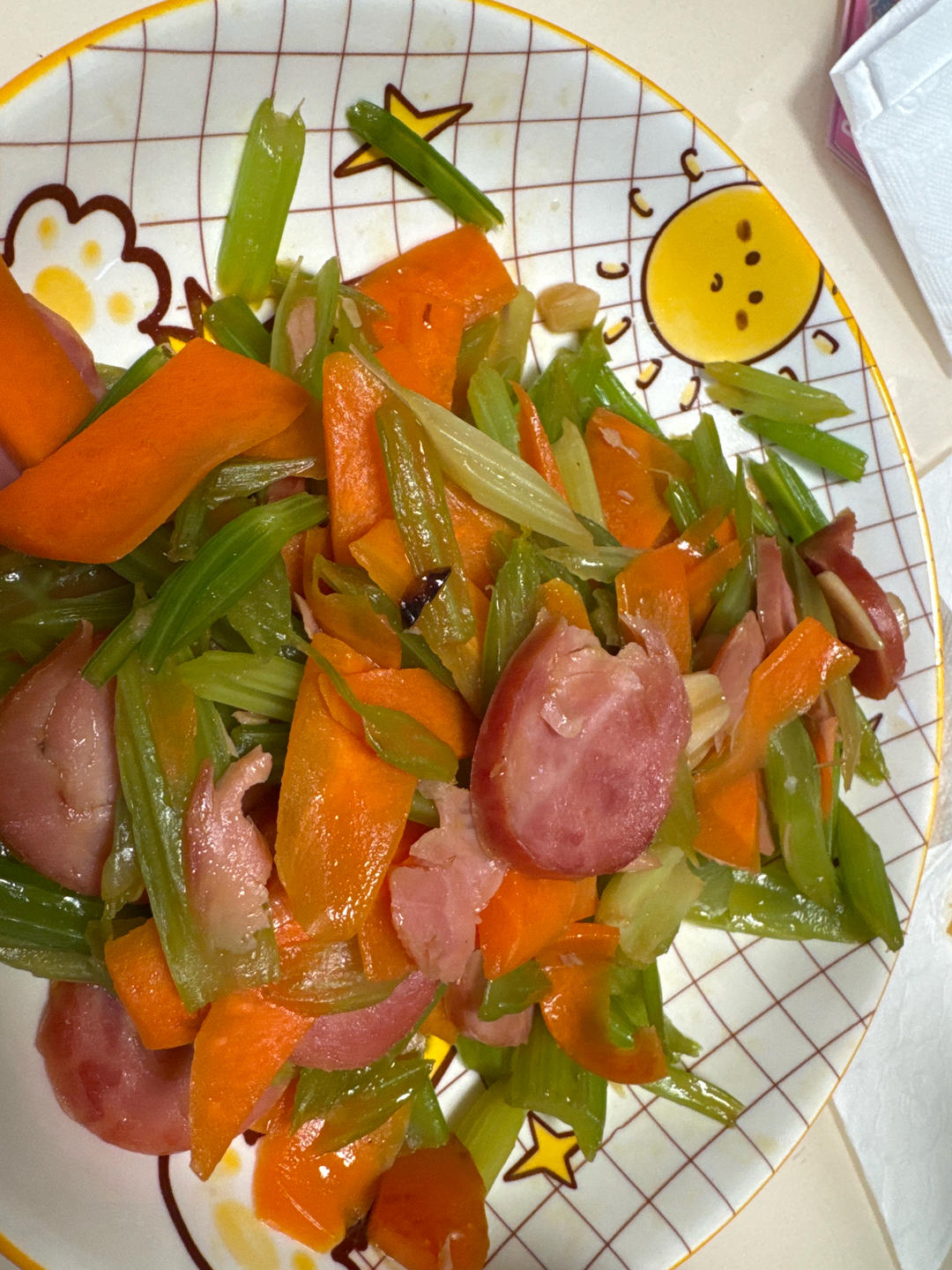 ✅第5道快手低脂菜🥕清脆爽口的芹菜炒胡萝卜✨