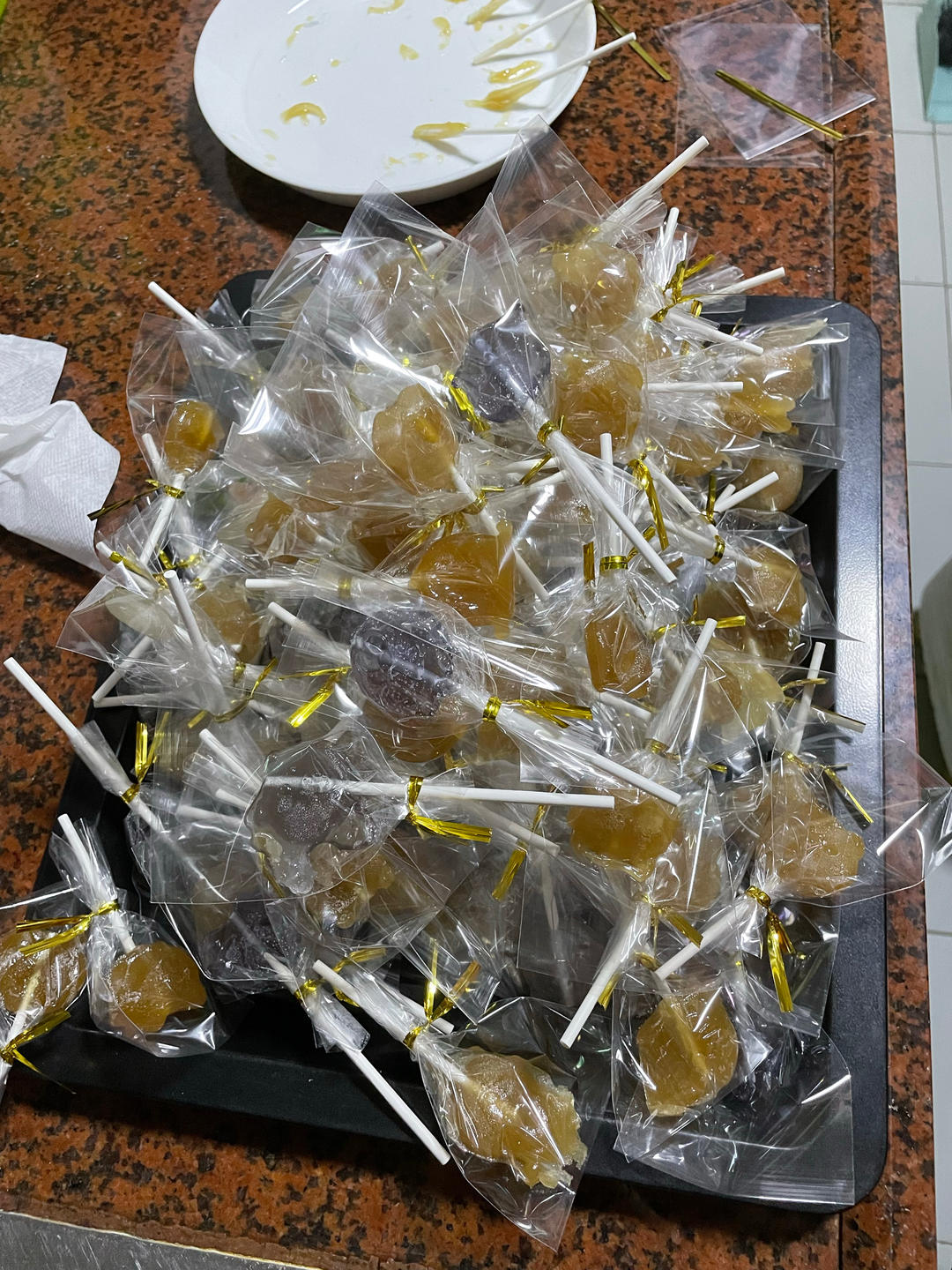 果蔬棒棒糖（碟豆花棒棒糖）