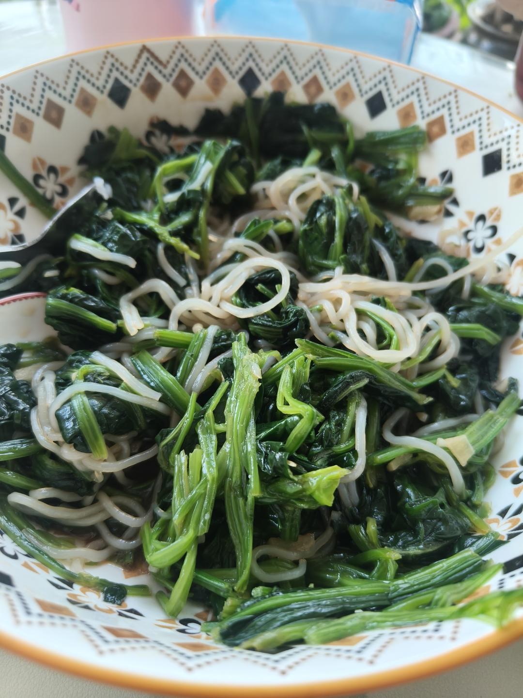 万能凉拌菜料汁（凉拌菠菜粉丝）