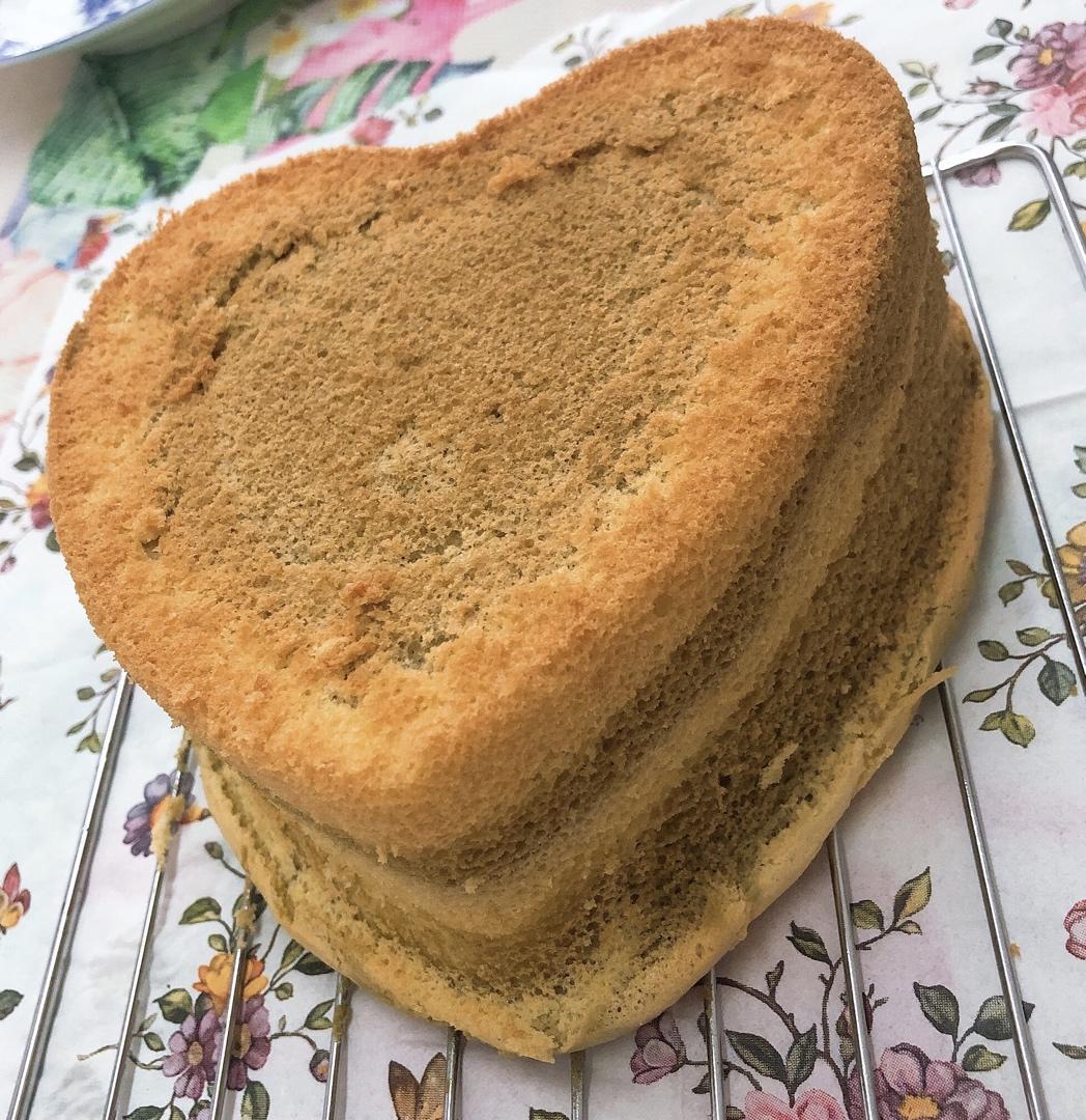 绿斑马戚风蛋糕