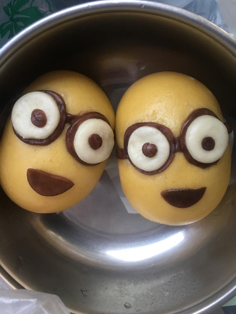 卡通馒头，小猪豆沙包，花样馒头