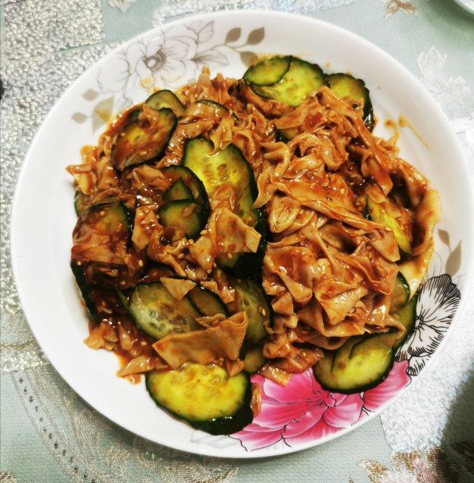 老式拌豆皮（小时候的味道）