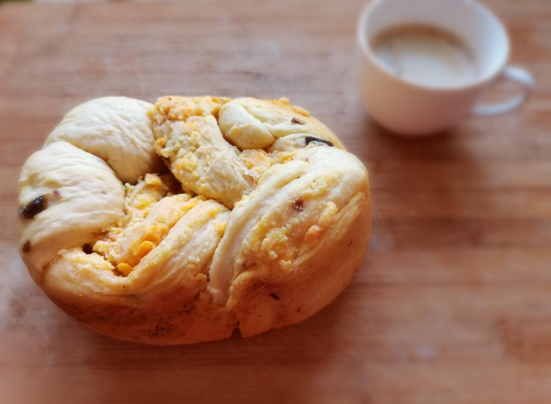 奶酥吐司（家庭版爸爸糖奶酥吐司）