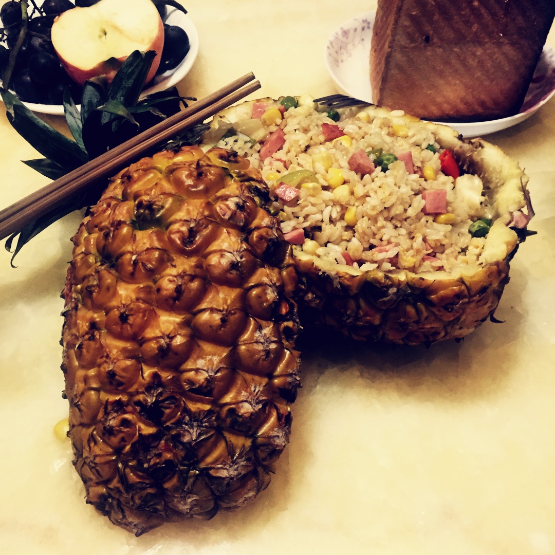 培根菠萝饭