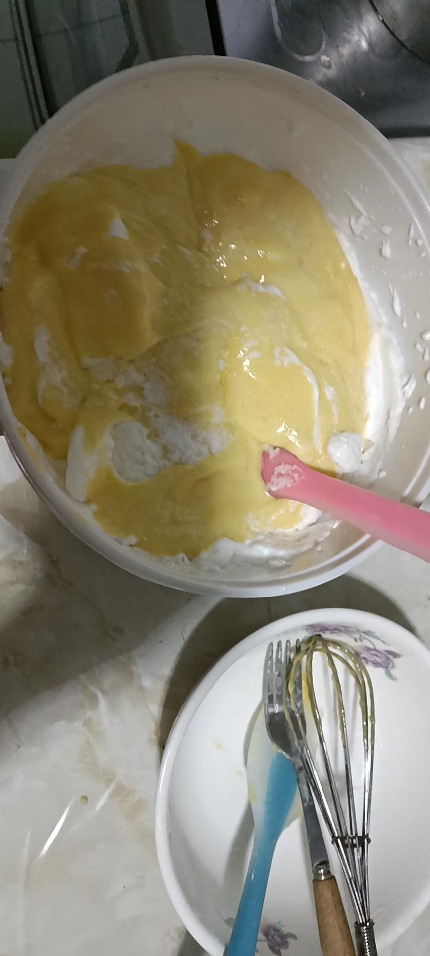 八寸榴莲戚风蛋糕