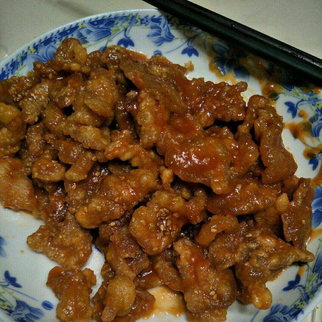 糖醋里脊-番茄酱版
