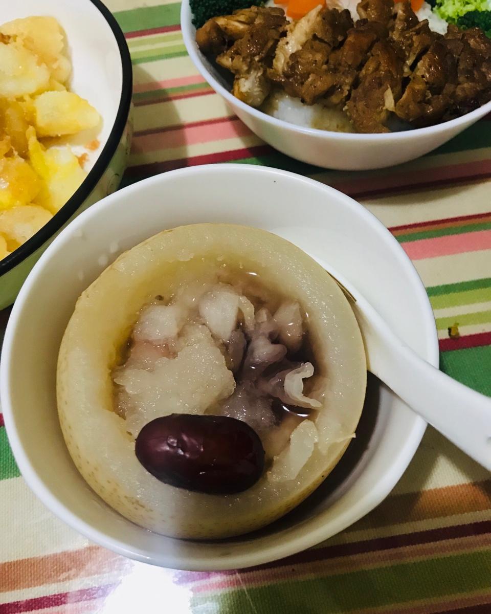银耳冰糖炖雪梨【初味日记】